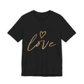 T-Shirt aus Jersey — "Love"