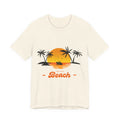 T-Shirt aus Jersey — "BEACH"