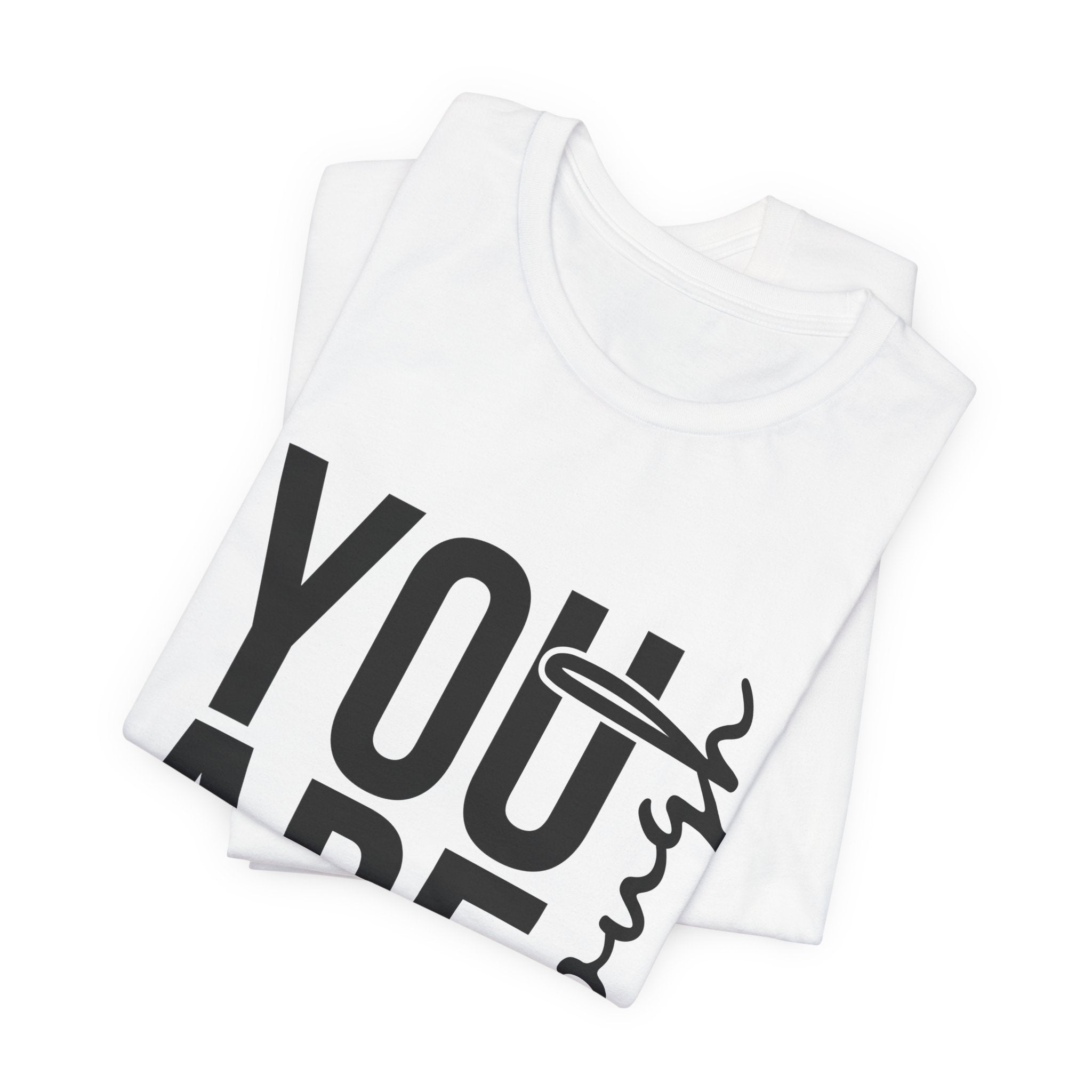 T-Shirt aus Jersey — "Enough"