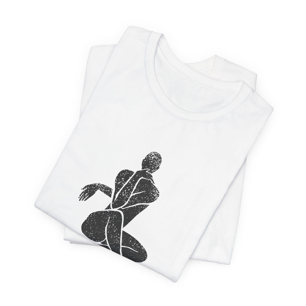 T-Shirt aus Jersey — "SHE-ART"