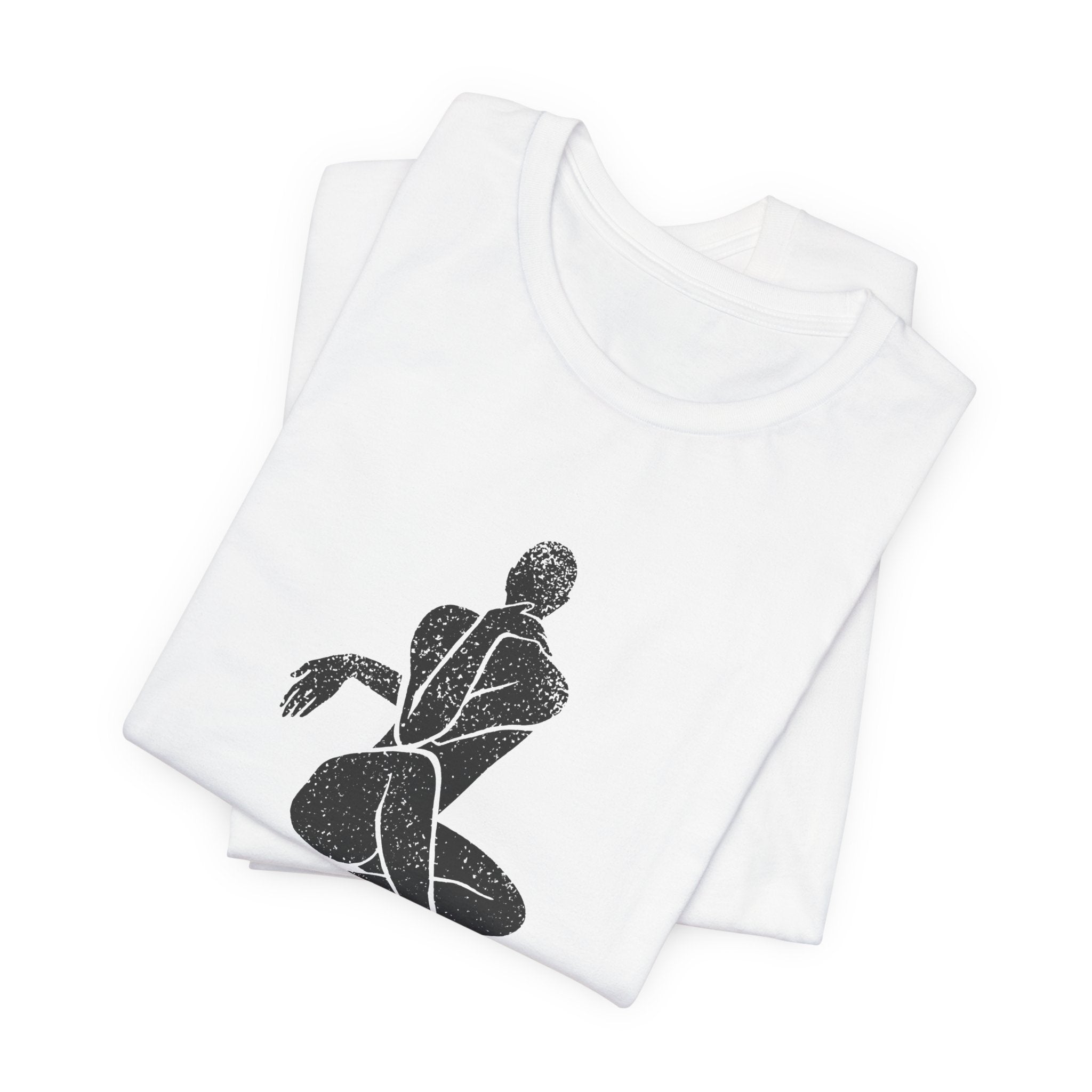 T-Shirt aus Jersey — "SHE-ART"