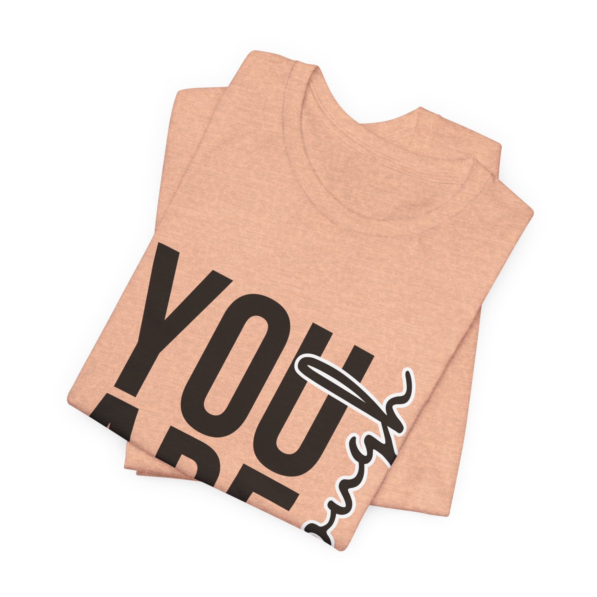 T-Shirt aus Jersey — "Enough"