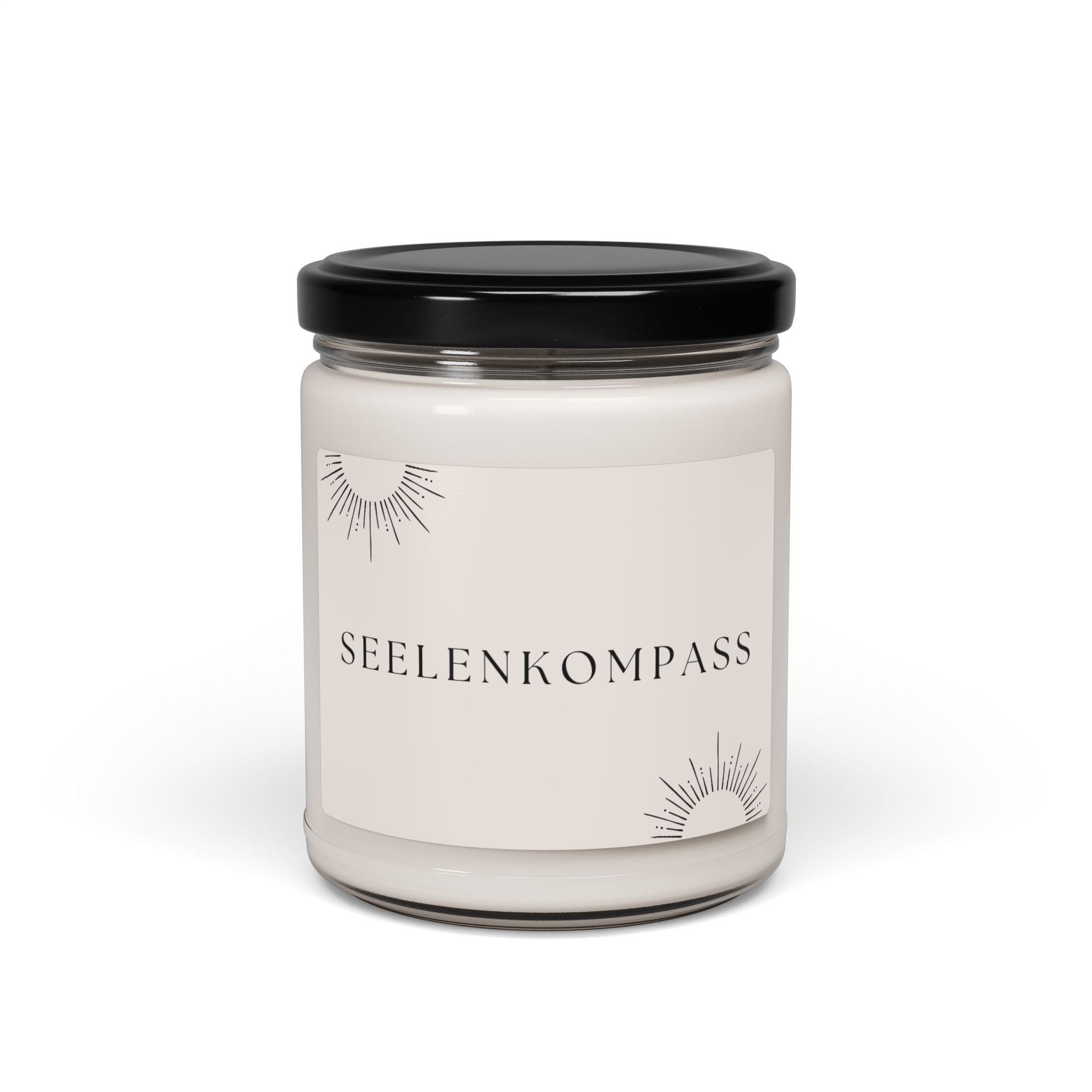 Seelenkompass Duftkerze (225g) - Beruhigende Aromatherapie aus Sojawachs
